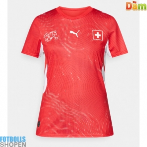 Billiga Schweiz Hemmatröja Dam VM 2026 Kortärmad